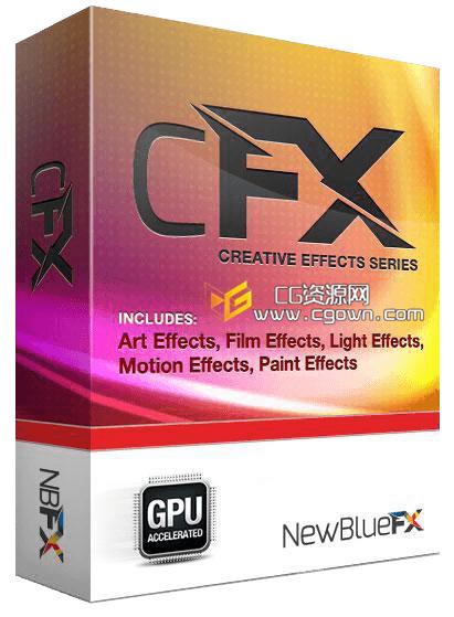 创意特效套件NewBlue cFX Creative Effects Series 3.0 Build 140210 支持多种程序