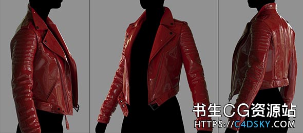 三维夹克衣服制作MD7教程Gumroad Marvelous Designer 7 Making a Biker Style Jacket