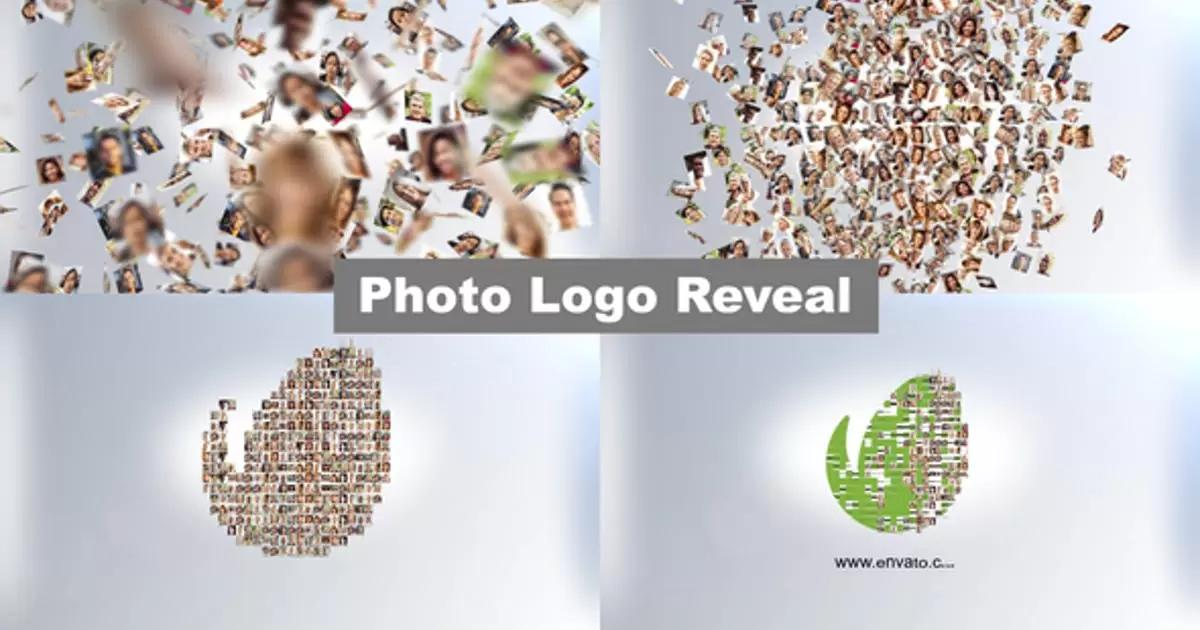 照片徽标logo显示AE模版Photos Logo Reveal插图