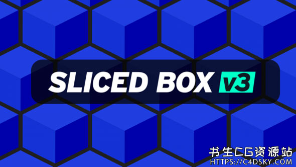 三维方块盒子切片生成AE脚本Aescripts Sliced Box 3 v3.31 Win/Mac