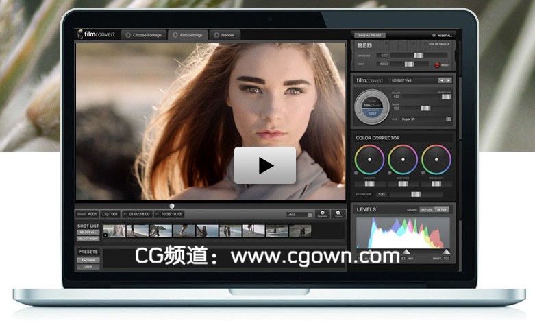 数字转胶片插件 FilmConvert Pro V2.12 for AE & Premiere 带安装说明