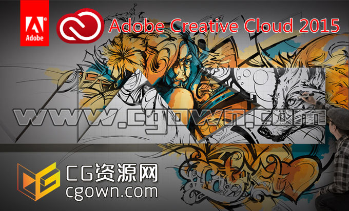 Adobe Creative Cloud 2015 新版软件（Mac/Win）