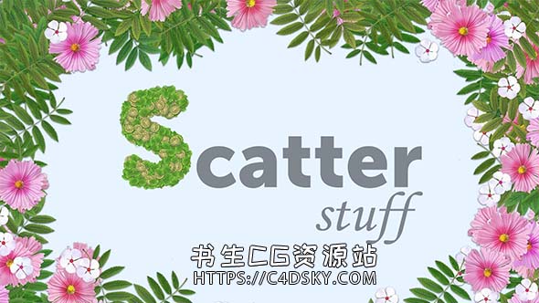 中文汉化版PS插件-图层散射复制插件Scatter Stuff - Photoshop Extension