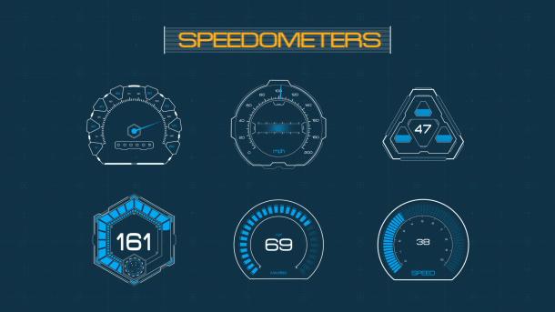 150个高科技HUD信息数据图表场景动画AE模板视频素材 HUD Infographic插图3