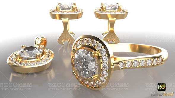 3D珠宝饰品设计CAD软件Gemvision RhinoGold 6.6.18323.1 Win