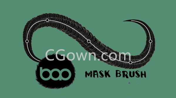 BAO Mask Brush v1.9.13 Win/Mac AE插件下载制作路径遮罩笔刷动画