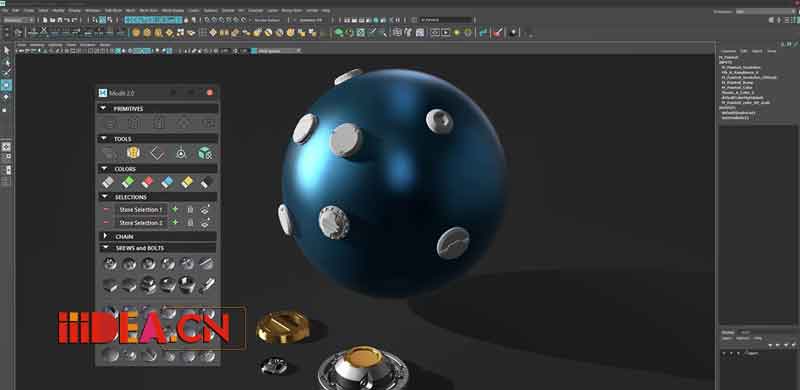 Maya ModIt v2.5 - MAYA硬表面建模插件