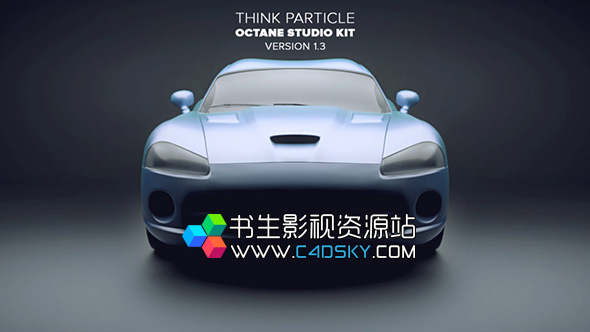 C4D预设-OC渲染器工具预设包+使用教程Think Particle Octane Studio Kit V1.3 Cinema 4D Win/Mac 免费下载