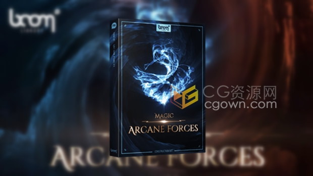 音效素材-专门制作能量冲击波神秘魔术动作特效音效Arcane Forces第二套