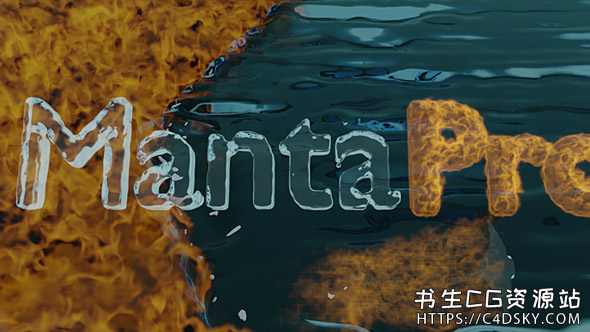 灰烬粒子系统流体特效模拟Blender插件 MantaPro v1.2.1