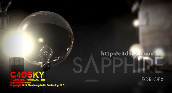 蓝宝石插件更新版Genarts Sapphire 8.1 for OFX & After Effects