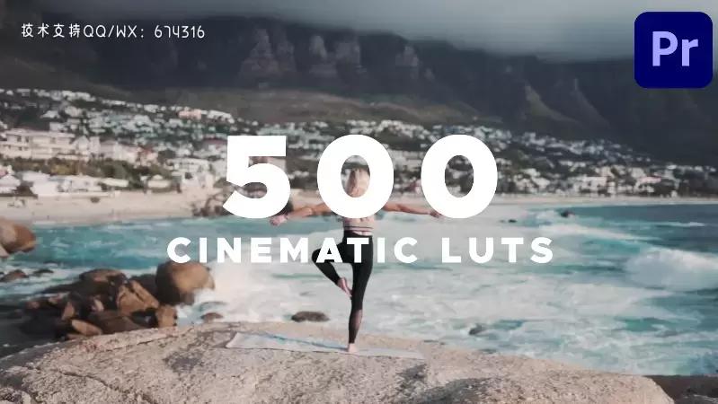 PR模板-500种视频调色预设+LUT独立文件 LUTs Color Presets for Premiere Pro插图