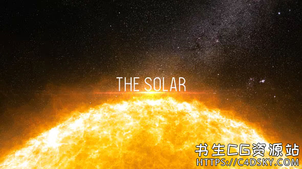 AE模板-大气能量星云电影预告片头 The Solar - Cinematic Trailer