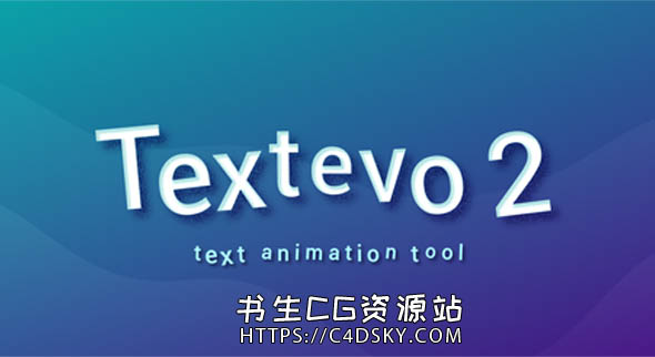 中文汉化版AE脚本-文字标题缓入缓出弹跳延迟动画效果 TextEvo v2.0.0