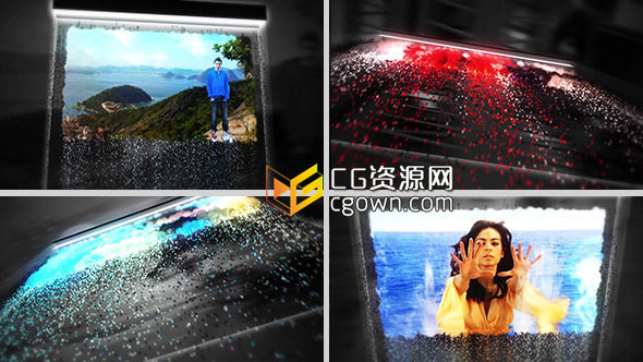 AE模板 叹为观止宣传片 强大粒子银屏展示 Videohive Powerful Particles Displays