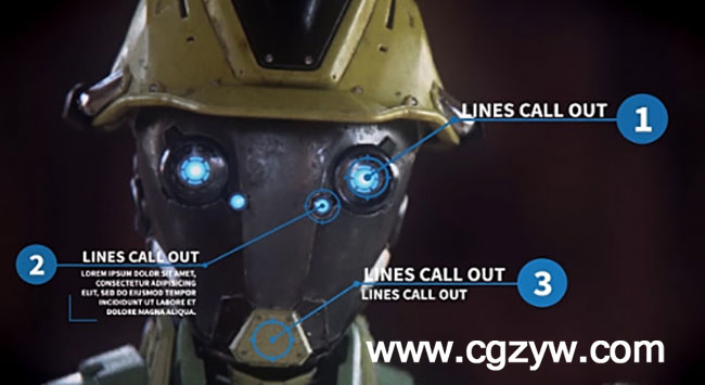 Argon - 30 Line Call Outs Preview