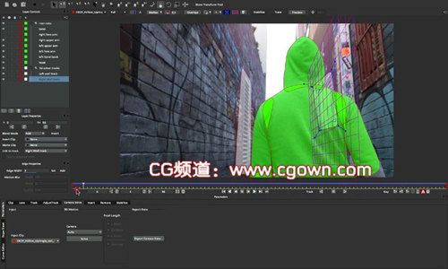 Mocha Pro 输出3D摄像机数据到Cinema 4D教程