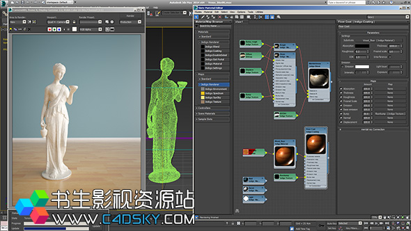 3DS MAX光线跟踪真实物理渲染器IndigoRenderer 3ds Max v0.6.9 Win 版 免费下载