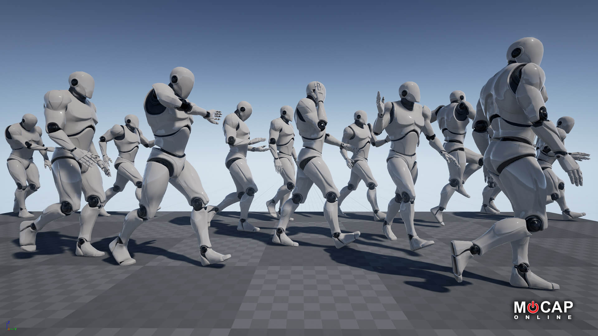 Pedestrian Walks MoCap Pack 1