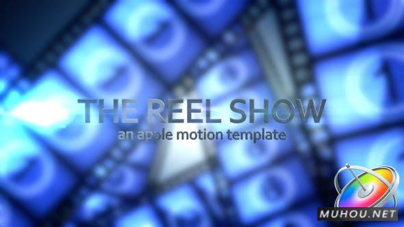 The Reel Show 电影胶片胶卷倒计时片头Apple Motion/FCPX视频模板插图