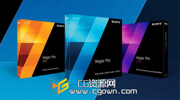 Sony Vegas Pro 13.0 Build 453 (x64) 专业影像编辑软件多语言版本