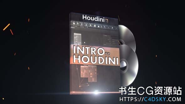 Houdini爆炸闪电破碎特效基础入门教程Cozzi Intro to Houdini