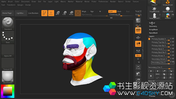 Pluralsight ZBrush FiberMesh Fundamentals ZB软件纤维网格基础入门教程