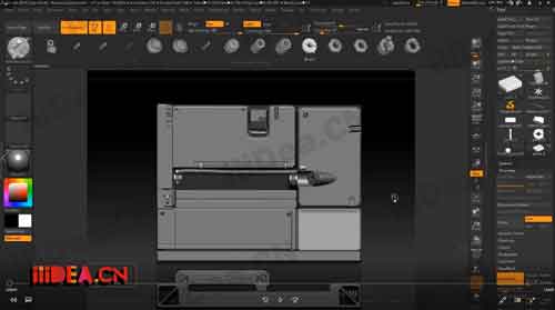 Maya/Zbrush硬表面装饰建模技术教程含模型