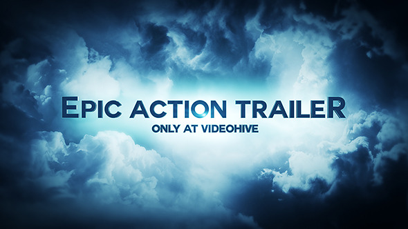 Videohive Epic Action Trailer史诗动作电影预告片logo展示AE模板