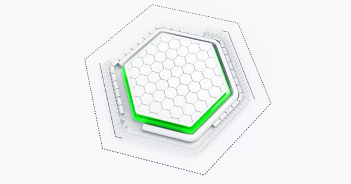 技术六角设计师logo标志AE模版Tech Hexagon Logo插图