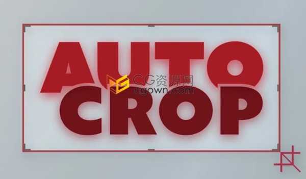 Auto Crop 3.1.1 Win/Mac合成区域自动裁剪工具AE插件下载