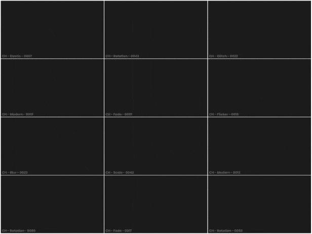 中文汉化FCPX插件-2154个缓入缓出文字标题动画摄像机形状遮罩笔刷毛刺故障无缝转场插件