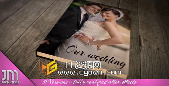 婚礼故事介绍相册视频 Videohive Wedding Story Presentation AE模板