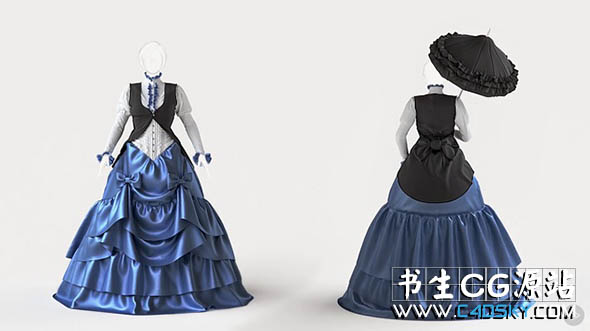 三维维多利亚风格礼服制作视频教程Pluralsight Creating a Victorian Style Gown with Marvelous Designer 免费下载