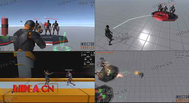 Third Person Controller Shooter Template v1.3.1 - Unity射击源码