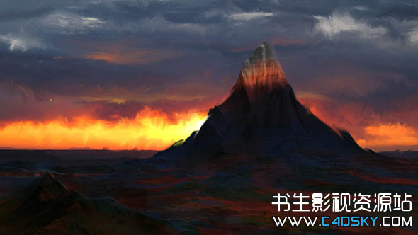 WorldMachine概念山脉环境制作视频教程Pluralsight Creating Environment Concepts in World Machine and Photoshop