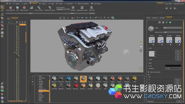 3D场景制作渲染软件Simulation Lab Software SimLab Composer 8.v8.2.1 Win/Mac  版 免费下载