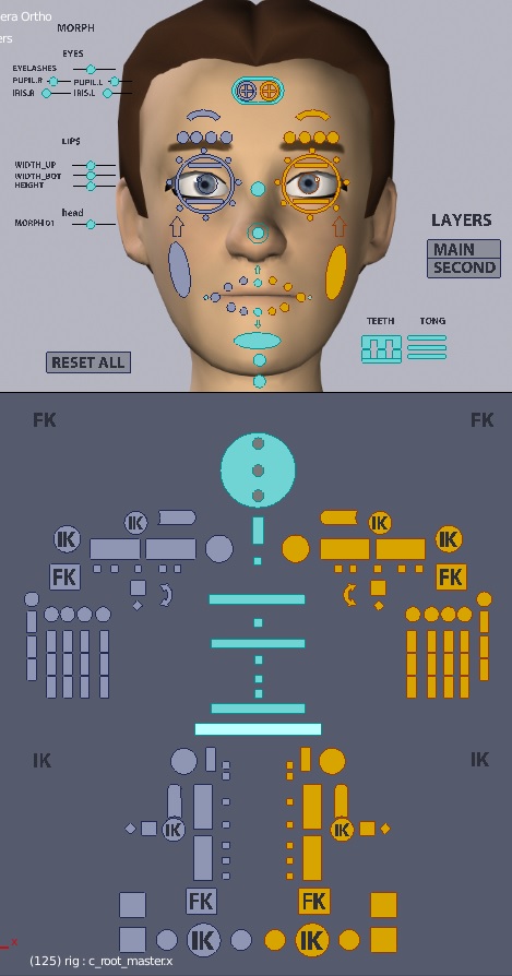 一键智能绑骨角色绑定Blender中文版插件Auto-rig Pro V3.68.53