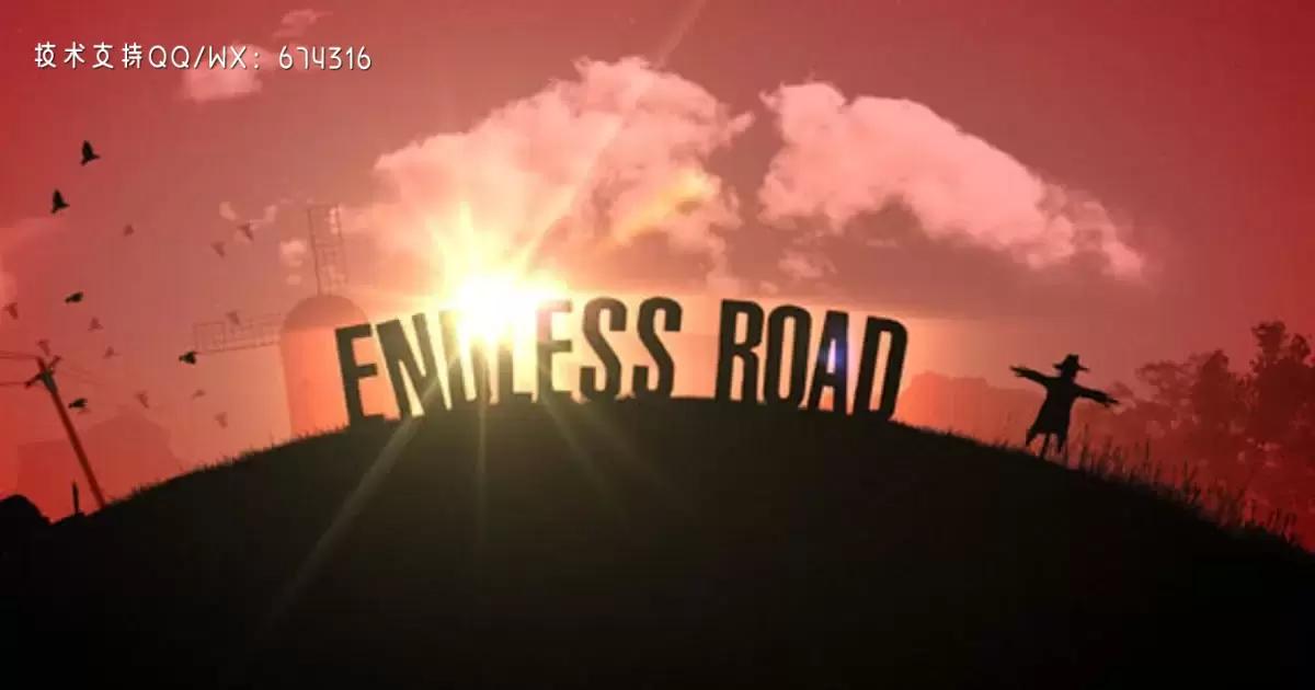 无尽之路地球森林环保AE视频模版Endless Road插图