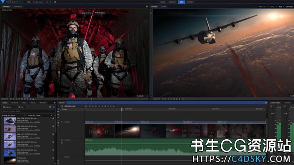 后期特效合成非编软件HitFilm Pro version 11.0.8319.47197 Win 版