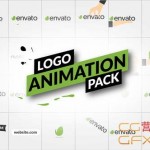 AE模板+PR预设-32组扁平化简洁Logo动画 Logo Animation Pack