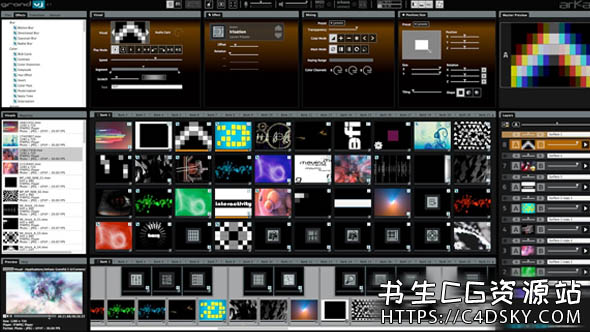 VJ混合视频剪辑软件ArKaos GrandVJ XT 2.7 Win版