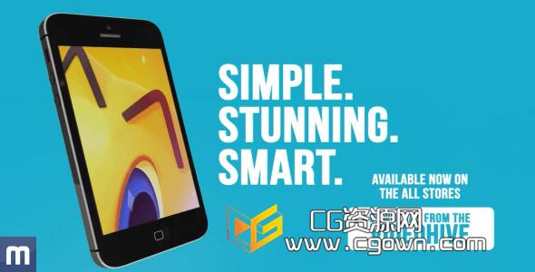 手机软件或者游戏宣传片 APPIDEA – Mobile App or Game Trailer AE模板