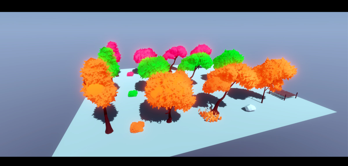 Stylized Low Poly Nature asset v2.0 - unity低聚自然环境