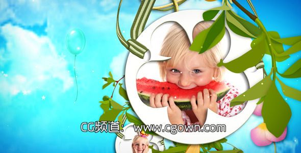 神奇的梦卡通相册Videohive Magic Dream AE模板