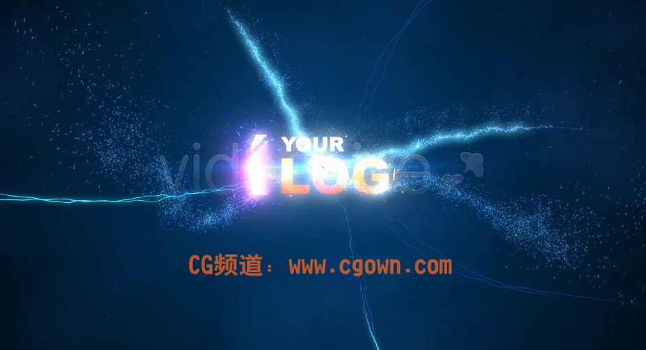 VideoHive – Logo Creating  粒子生成LOGO