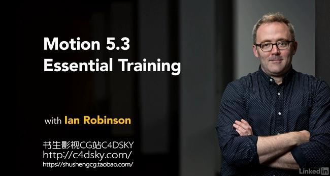 苹果视频编辑软件全面基础培训教程Lynda – Motion 5.3 Essential Training免费下载