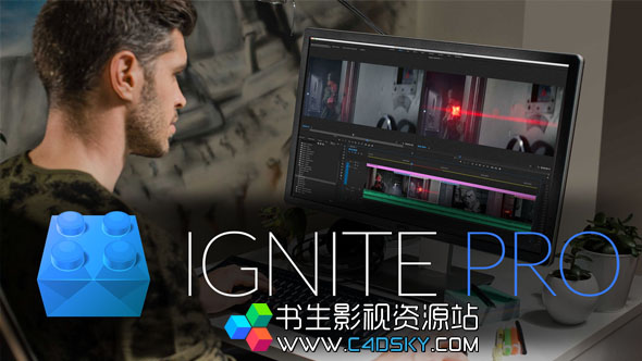 AE/PR粒子特效合成插件套装（包含枪火插件）FXhome Ignite Pro 3.0.8001.10801 CE Win x64