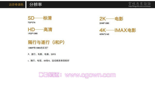 Resolve达芬奇调色不可不知的色彩知识集锦