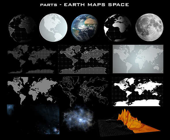 4EARTH MAPS SPACE